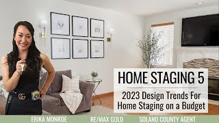 Home Staging Tips 5  2023 Design Trends  How to Stage a House For Sale  Home Staging on a Budget [upl. by Landau]