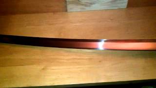 RGW Handforged custom katana 1095 carbon steel [upl. by Annoyik849]