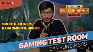 GAMING TEST SAMSUNG M30S PUBG  BATERENYA JADI ANDALAN [upl. by Llerret]