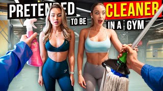 Elite Powerlifter Pretended to be a CLEANER 20  Anatoly GYM PRANK [upl. by Anovahs841]