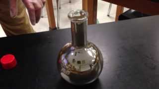 Tollens Test  Silver mirror Reaction [upl. by Engis]