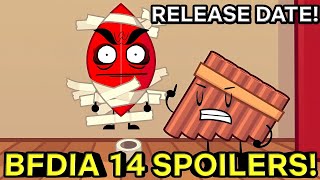 BFDIA 14 Release Date LEAKED BFDIA 14 Spoilers [upl. by Ynahteb]