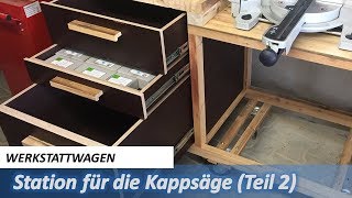 Kappsägenstand Teil 2  Schubladen bauen [upl. by Haelem]