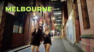 Melbourne City Nightlife  The PostPandemic Nightlife Showdown [upl. by Kared]