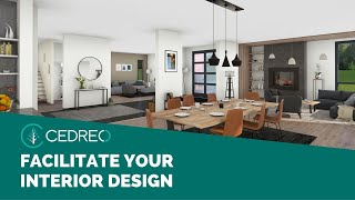 Cedreo Tutorial How to Facilitate your Interior Design [upl. by Errecart517]