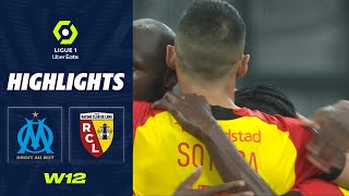 OLYMPIQUE DE MARSEILLE  RC LENS 0  1  Highlights  OM  RCL  20222023 [upl. by Ellehcyt]