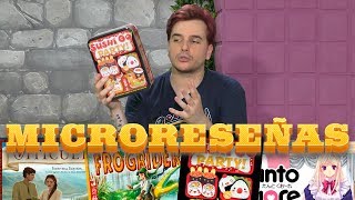 Microreseñas Viticulture EE FrogRiders Tanto Cuore y Sushi Go Party [upl. by Elylrac]