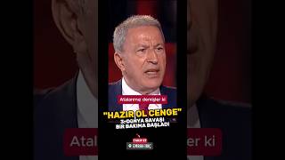 Hulusi Akar ilk kez söyledi Üçüncü Dünya Savaşı başladı Detaylar shorts sondakika [upl. by Felice481]