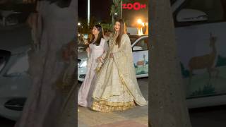 Aishwarya Rai LEAVES with Bachchan family from Jamnagar after Anant Ambanis prewedding bash [upl. by Aleetha996]