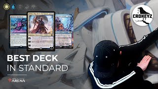 THE BEST DECK IN STANDARD  CROKEYZ MTG Arena [upl. by Atnovart]