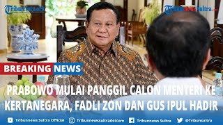 🔴 BREAKING NEWS Prabowo Siapkan Kabinet Gus Ipul amp Natalius Pigai Hadiri Pertemuan di Kertanegara [upl. by Seif]