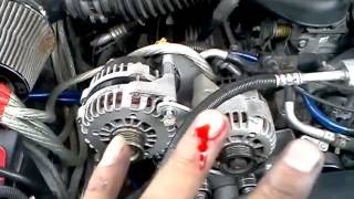 dual alternator install D [upl. by Ayerdna]