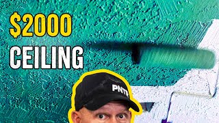 Painting A 2000 Ceiling [upl. by Kalle]