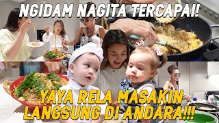 WARUNG DD KIN TIEW PUNYA JENNIFER COPPEN PINDAH KE ANDARA YAYA MASAKIN LANGSUNG DIDAPUR NAGITA [upl. by Rasure]