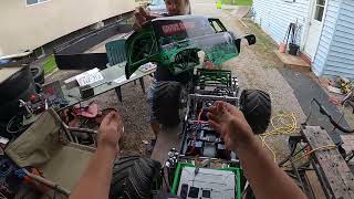 Primal RC Raminator Gravedigger Part 2 HW Max4 combo install and test drive [upl. by Cimah]