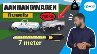 CBR Auto Theorie Examen  Aanhangwagen amp lading regels 2022 [upl. by Othe]