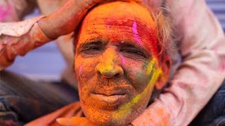 Happy Holi in Mandawa  India ep3 [upl. by Alusru947]