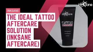 The Ideal Tattoo Aftercare Solution Inksane Aftercare [upl. by Nwahsel989]