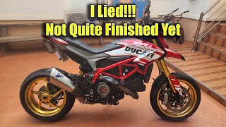 Ducati Hypermotard 821 Mods Part 12  LighTech Foot Pegs Gear and Brake Levers Install ducati [upl. by Bert945]