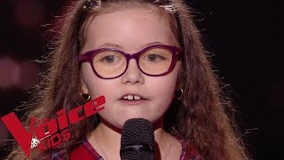 Serge Lama  Je suis malade  Emma  The Voice Kids France 2018  Blind Audition [upl. by Jackie938]