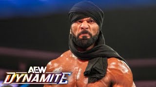 Jinder Mahal Debut on AEW Dynamite Blood and Guts Highlights [upl. by Satsok]