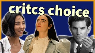 LIVE Final 2024 Critics Choice Nominations Predictions [upl. by Eiuol]