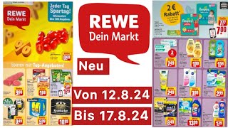 REWE Prospekt Werbung Angebote Gültig von 12824 bis 17824Werbungde [upl. by Aretha]