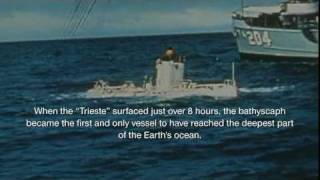 ROLEX History 1960 Bathyscaph Trieste Record Divempg [upl. by Marna]