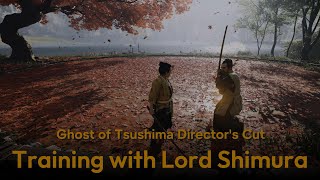 Training with Lord Shimura Flashback Ghost of Tsushima Directors Cut PC 4k 60fps Max Graphics [upl. by Poock]