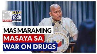 Mga Pilipino masaya at ipinababalik ang laban sa ilegal na d r o g a  Sen Bato [upl. by Semyaj]