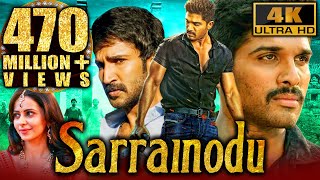 Sarrainodu 4K ULTRA HD Full Hindi Dubbed Movie  Allu Arjun Rakul Preet Singh Catherine Tresa [upl. by Maker]