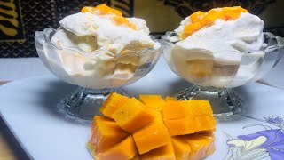 Mango Ice cream recipe [upl. by Haimrej931]