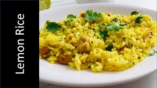 Lemon Rice Recipe । Chitranna Recipe [upl. by Lianne]