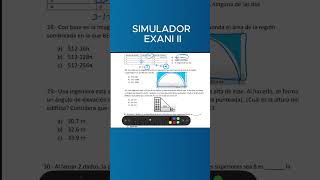EXANI II 2024 SIMULADOR 2024 PENSAMIENTO MATEMÁTICO 28 Con base en la imagen selecciona la opera [upl. by Ariik]