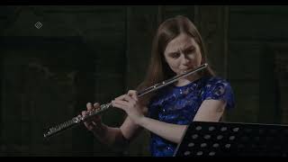 Sigfrid KargElert  Sonata Appassionata for Flute solo Op140  Michalina Barcikowska [upl. by Kerad]