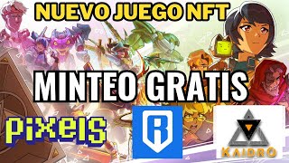 KAIDRO CLAN BATTLES 💥 ASOCIADOS CON PIXELS 💥 RED DE RONIN 💥 MINTEO GRATIS 💥 NUEVO JUEGO NFT 2024 [upl. by Kyla]