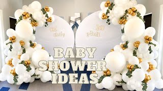 BABY SHOWER BACKDROP IDEA  TUTORIAL  UBACKDROP REVIEW [upl. by Ecirtal694]