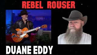 Duane Eddy  Rebel Rouser  reaction commentary [upl. by Aihtnamas9]