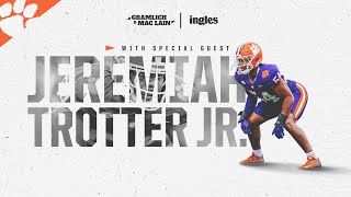 Jeremiah Trotter Jr Previews Clemson vs South Carolina [upl. by Aihsekram]