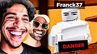 FLAMBY ET SAMO TOMBE SUR UN DÉTRAQUÉ DE ROBLOX [upl. by Anirrok833]