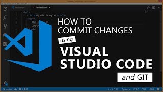 How to commit changes and push them in Visual Studio Code [upl. by Nomrah688]