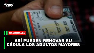 Así pueden RENOVAR los adultos mayores su CÉDULA en el SAIME [upl. by Nnaylloh715]