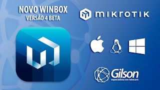 Novo Winbox versão 4 beta  Agora com Modo Noturno e versão para MAC e Linux Mikrotik [upl. by Fabria]