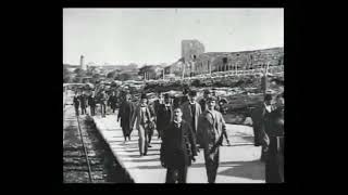 Leaving Jerusalem by railway Lumière brothers 1897 [upl. by Atinrev]