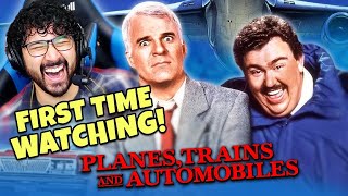 PLANES TRAINS amp AUTOMOBILES 1987 FIRST TIME WATCHING MOVIE REACTION [upl. by Mayyahk]