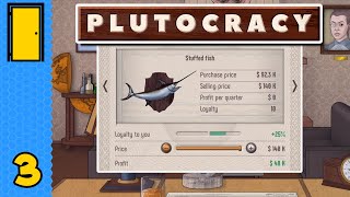 Stuffed Fish Magnate  Plutocracy  Part 3 Business Simulator [upl. by Eirahs]