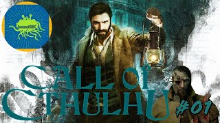 Call of Cthulhu  First Playthrough 01  NIGHTMARE SPELUNKING callofcthulhu [upl. by Yankee]