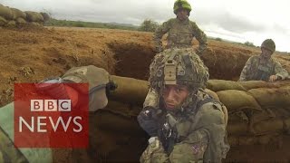 Inside British Army training mission in Kenya  BBC News [upl. by Ahsaret552]