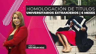 Como Homologar tus Estudios Títulos Para TRABAJAR en España 🇪🇸 y en el EXTRANJERO [upl. by Honorine]