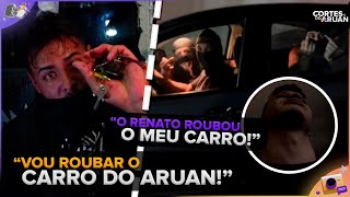 🚨 RENATO GARCIA INVADIU A LIVE E ROUBOU O CARRO DO ARUAN  Cortes do Aruan [upl. by Rodablas32]